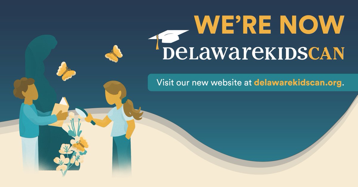 🚨 BIG NEWS! 🚨 We’re now DelawareKidsCAN—because Delaware’s students need a champion in education policy.

We’re here to fight for literacy, access and opportunity for EVERY CHILD. Check out our new website! delawarekidscan.org

#DelawareKidsCAN #KidsFirst #50CAN