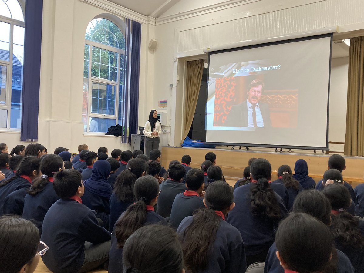 Hertfordshire Law Clinic (@hertslawclinic) on Twitter photo Pt 1/2 - Yesterday, our Clinic Co-Ordinator, Mahfuza returned to her old primary school, <a href="/denbighprimary/">Denbigh Primary</a>, after 14 years - to introduce a project she is running this year within <a href="/HertsLawClinic/">Hertfordshire Law Clinic</a>: School Tasking - Taskmaster Education.
#SchoolTasking #TaskmasterEducation Pt 1/2 - Yesterday, our Clinic Co-Ordinator, Mahfuza returned to her old primary school, <a href="/denbighprimary/">Denbigh Primary</a>, after 14 years - to introduce a project she is running this year within <a href="/HertsLawClinic/">Hertfordshire Law Clinic</a>: School Tasking - Taskmaster Education.
#SchoolTasking #TaskmasterEducation