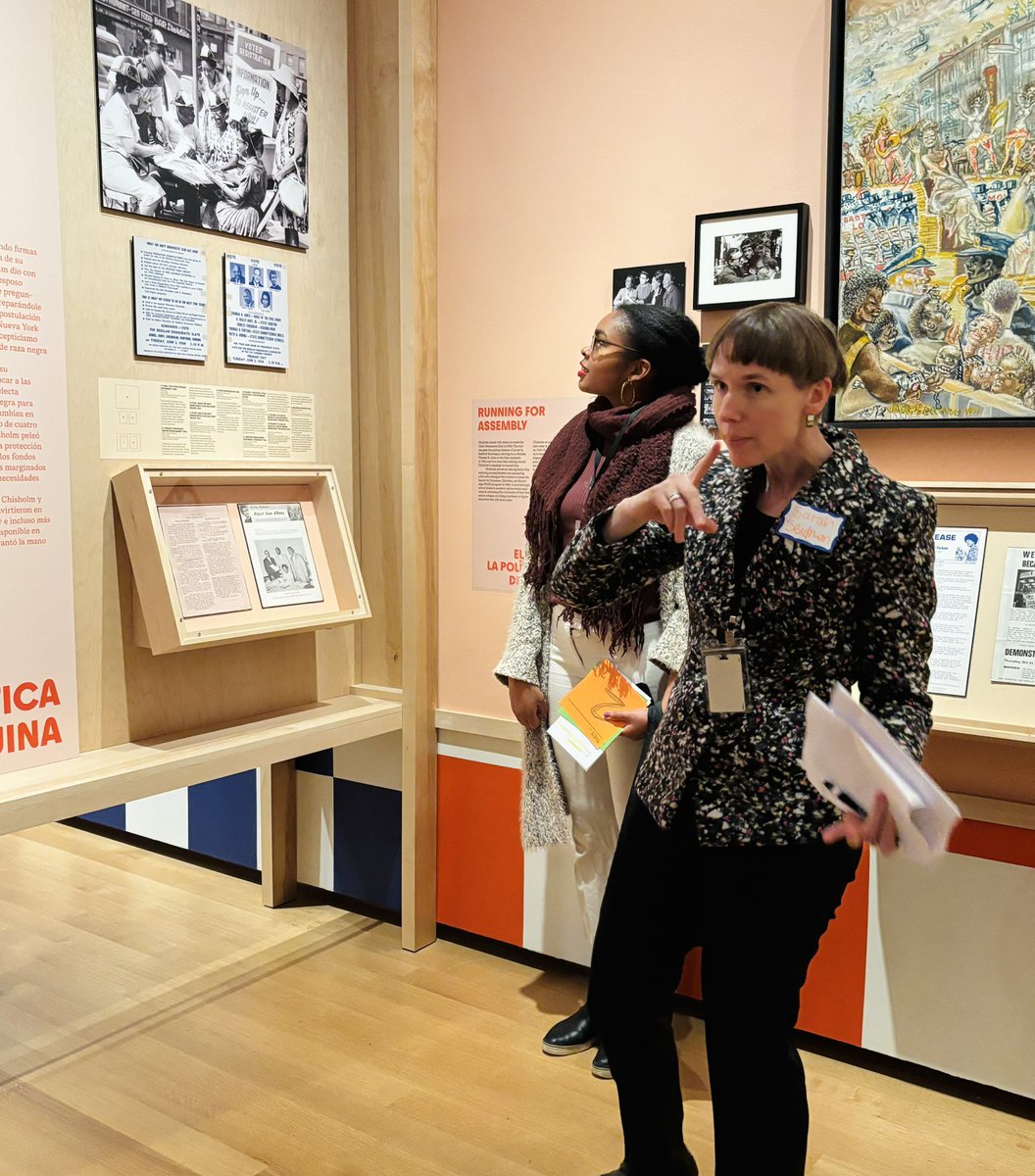 MsRuthy315's tweet photo. I truly enjoyed the first session of the City Teacher Advisory Group with the @MuseumofCityNY for Civics in the City 🤓

It’s such a diverse group of educators that care about students, civics, learning, and the future of our communities! 

#DemocracyBeginsHere https://t.co/oNFE5geRBL