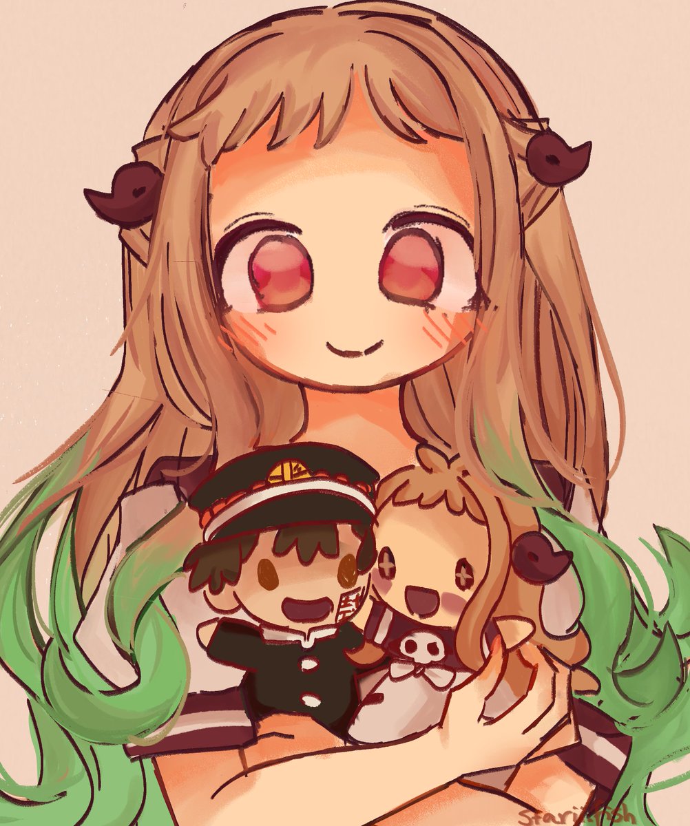 Nene and her hand puppets !!
#tbhk #放課後少年花子くん