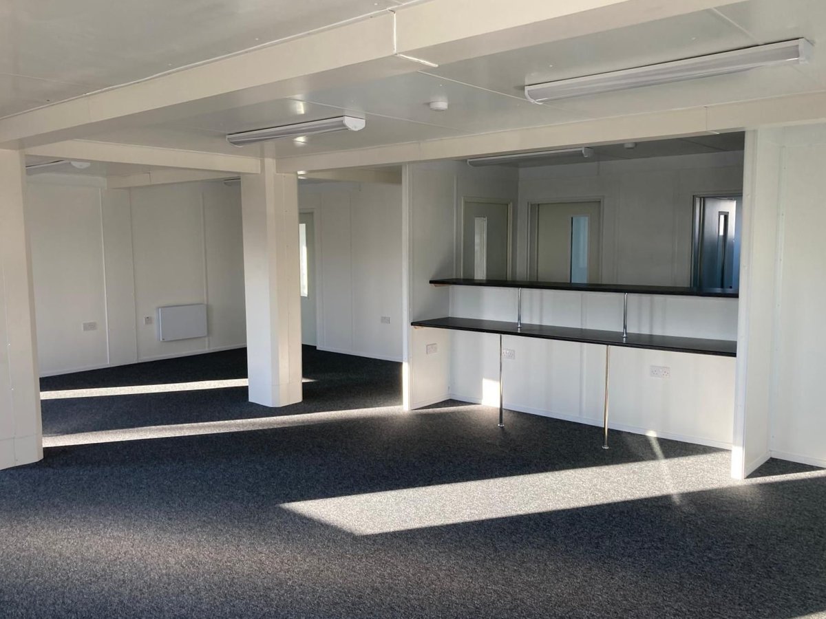 modex_spaces's tweet image. 8 bay Modular Building delivered & installed to a Client in London, which will be used as their onsite Offices & Welfare.
#modularbuildings