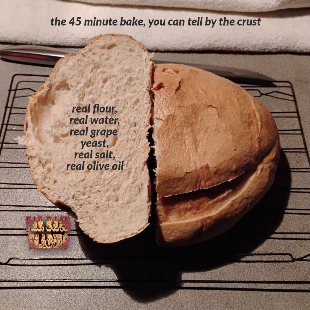 farbacktrading's tweet image. people ask me why my propane bill is so much-
this is why
#RealFood #ItalianBread