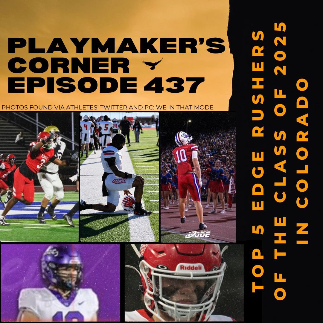 IG saw it first! But anywhere you listen to podcasts is a great stop to hear all about Colorado’s top playmakers through every position including EDGE RUSHER! #playmakerscorner