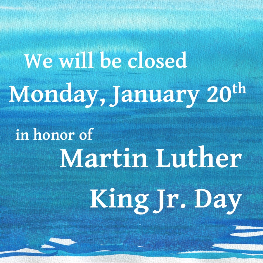 The Auditor's Office will be closed Monday, January 20th in honor of Martin Luther King, Jr Day.