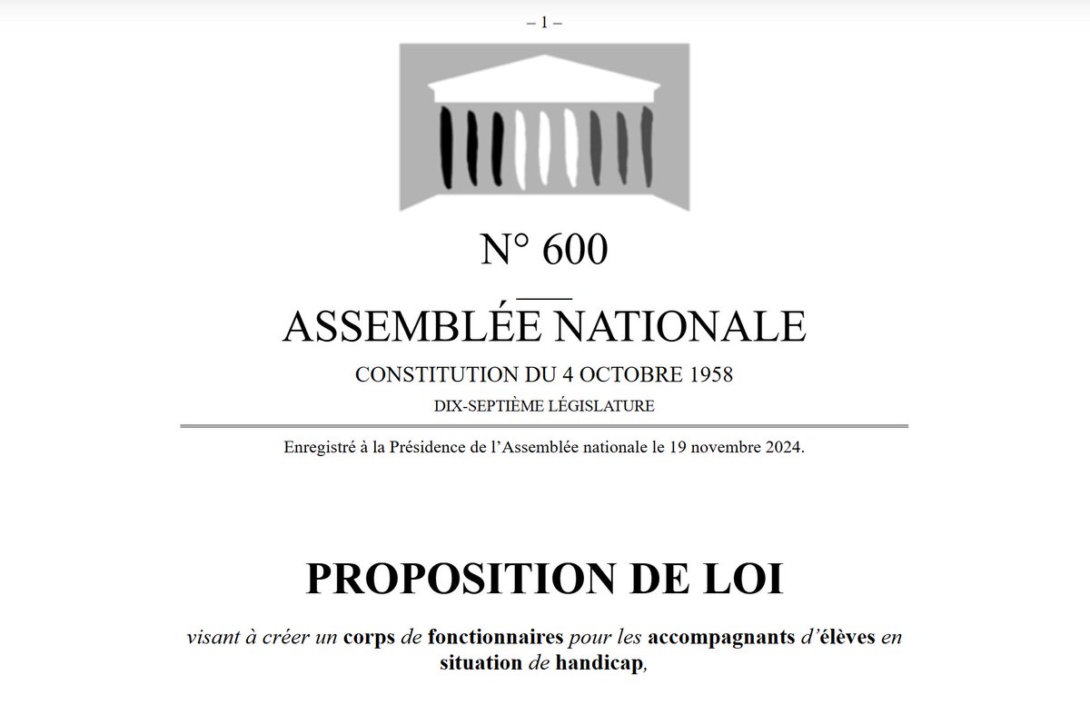 Total soutien aux AESH mobilisées aujourd'hui, partout en France, pour revendiquer une amélioration de leurs conditions de travail.

Les AESH jouent un rôle essentiel dans l'éducation des enfants en situation de handicap, et voici comment elles en sont remerciées : salaire de