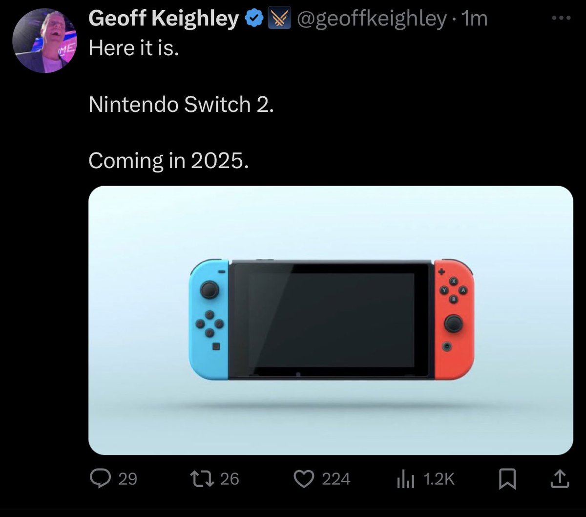 Bombird88's tweet photo. @geoffkeighley https://t.co/htReG3V5pt