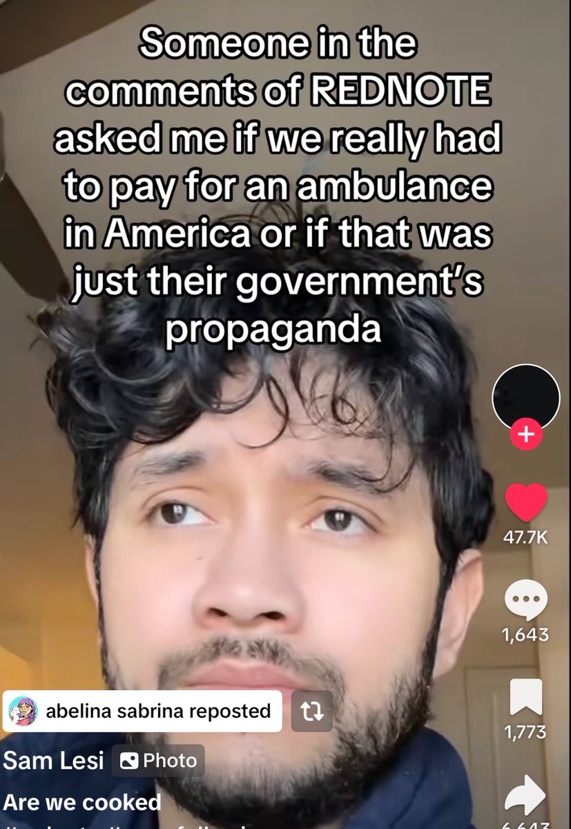 Jessica (Ka) Burbank (@jessicalburbank) on Twitter photo Red Note is doing what they feared Tik Tok would. Red Note is doing what they feared Tik Tok would.