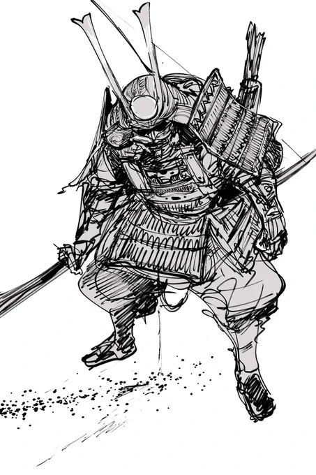 落武者 