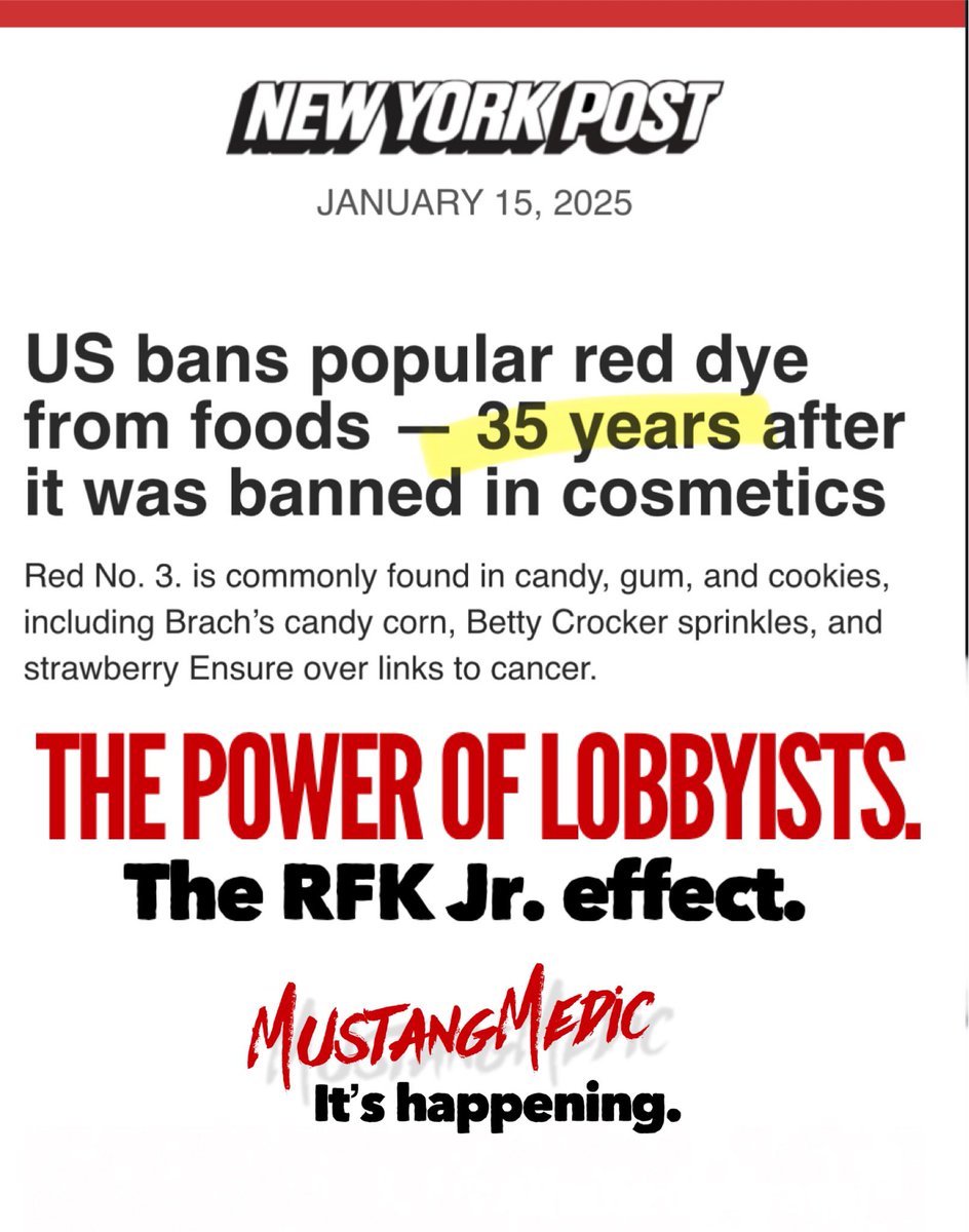 MustangMedicX's tweet photo. Discover the secrets of the food we eat! Petroleum, they’re willing to let us eat it.
It's going to be an eye-opener. Truly, it's by God's grace that this team is guiding our Government. #FoodSecrets #GovernmentGrace #EyeOpener https://t.co/Q5xZa9C4E1