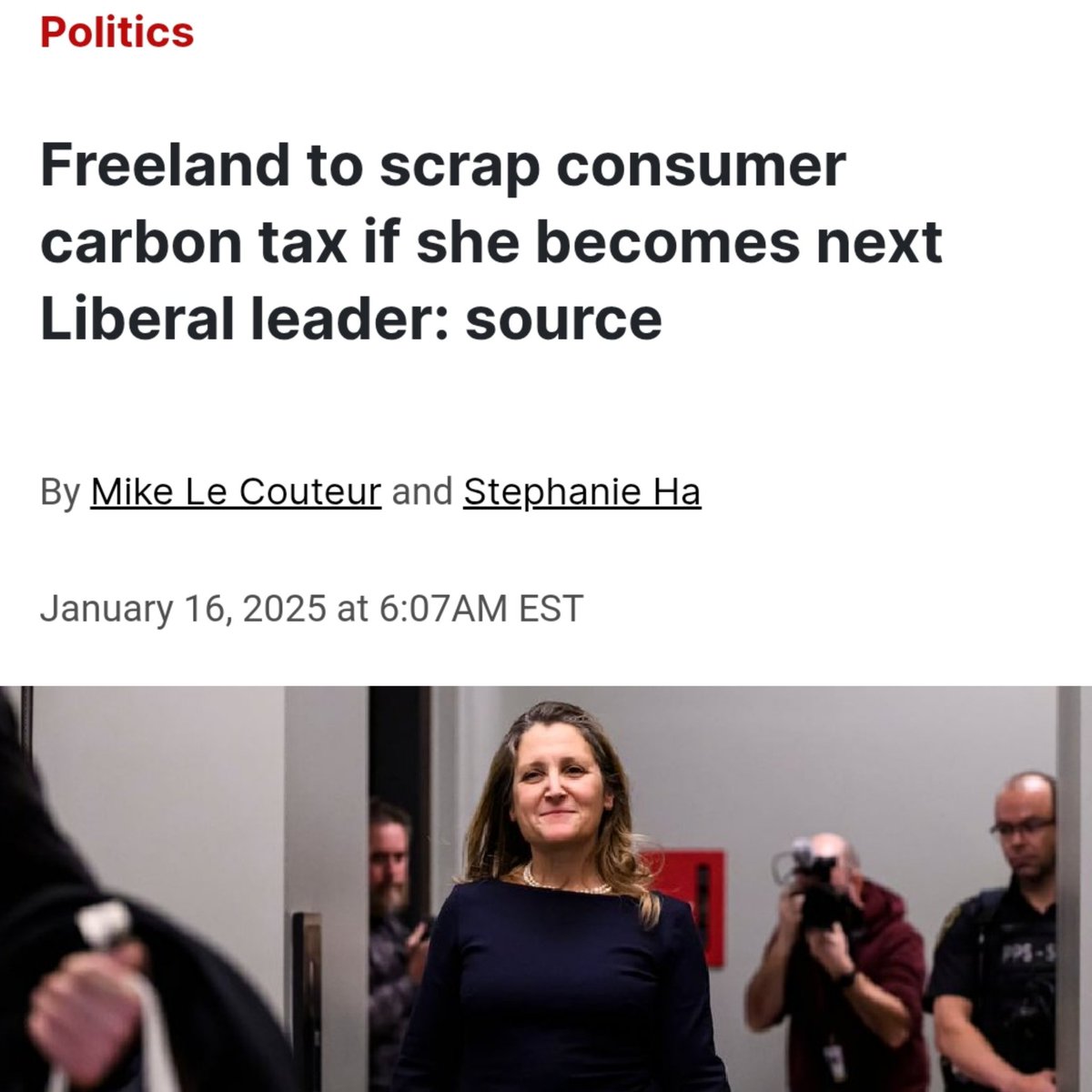 covid_parent's tweet photo. But I was told that the carbon tax puts more money in the pockets of Canadians than it takes out. https://t.co/vV59sDMwuu