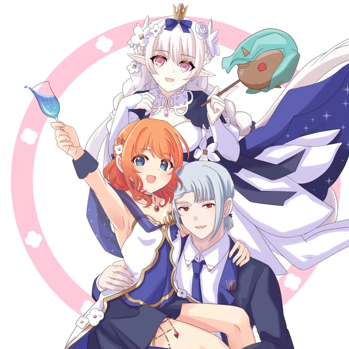 プリコネR 7周年おめでとうございます!ペンネーム:むい  #プリコネRアート 