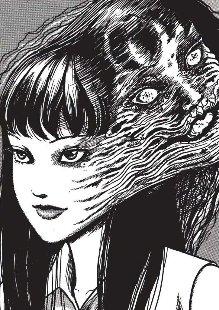 jiwoongiez's tweet photo. ZB1 GOT A FAMOUS HORROR MANGKA JUNJI ITO TO DO THEIR CONVER ART! OMG https://t.co/LMLCJTrzjZ