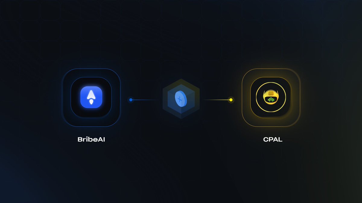 BribeAI x ChainPal Partnership Announcement 🤝

We're pleased to announce our strategic partnership with ChainPal, combining BribeAI's advanced on-chain analytics with ChainPal's sophisticated trading infrastructure.

This collaboration integrates two complementary technologies: