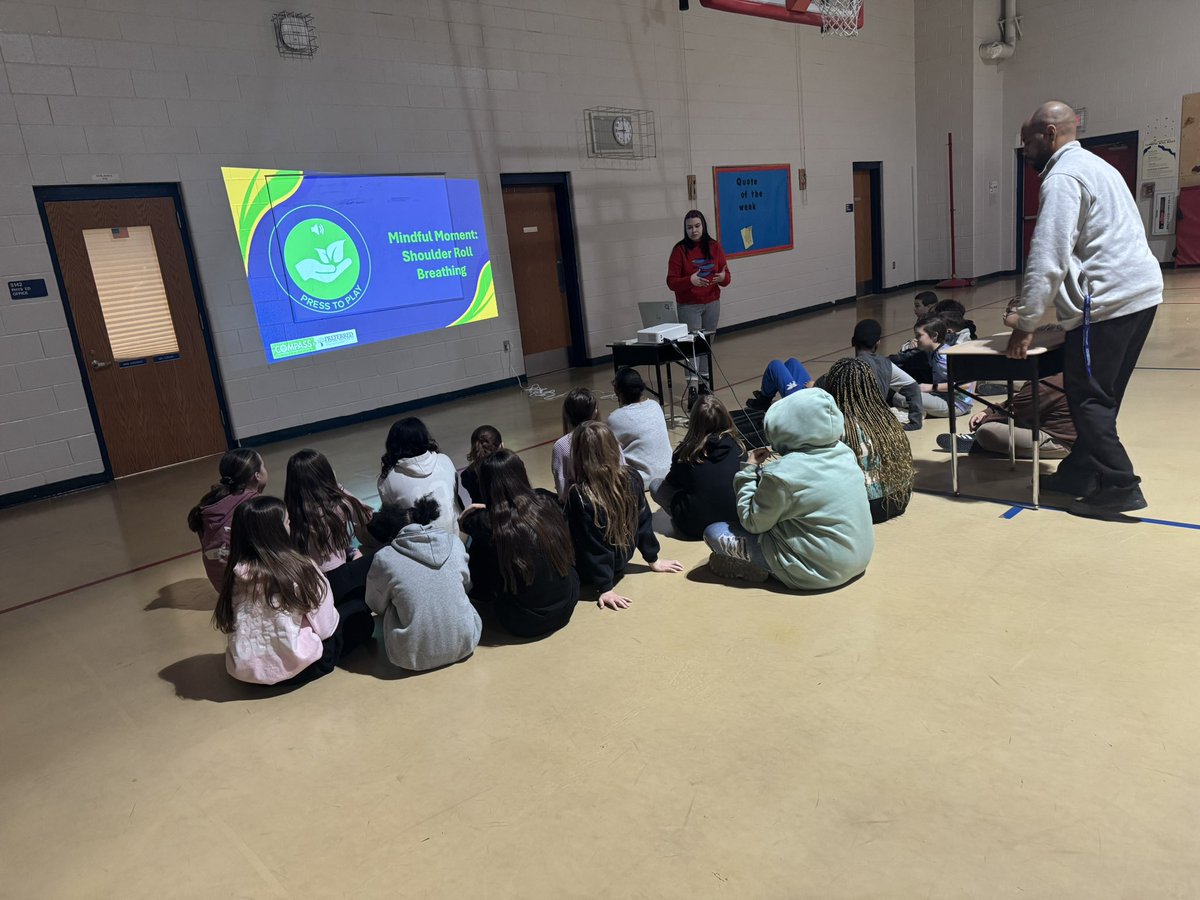 greene_elyssa's tweet photo. It has been an exciting  2 weeks here at TOIS! Last week we had presenter Mykee Fowlin come speak to all grades about important topics in a powerful presentation! We also had compass present the Kindness Quest to our 5th graders this week!!@camatotois #spartanlegacy https://t.co/Iss4Ugl0LG