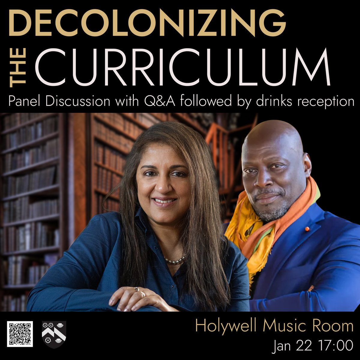 Wadham College (@wadhamoxford) on Twitter photo Don't forget to register for this Panel Discussion on Decolonizing the Curriculum! How can English studies and the wider humanities be reconnected to issues of racial and social justice? Explore next Wednesday. <a href="/engfac/">Faculty of English</a> <a href="/AnkhiMukherjee9/">Ankhi Mukherjee</a>
eventbrite.com/e/wadham-for-t… Don't forget to register for this Panel Discussion on Decolonizing the Curriculum! How can English studies and the wider humanities be reconnected to issues of racial and social justice? Explore next Wednesday. <a href="/engfac/">Faculty of English</a> <a href="/AnkhiMukherjee9/">Ankhi Mukherjee</a>
eventbrite.com/e/wadham-for-t…