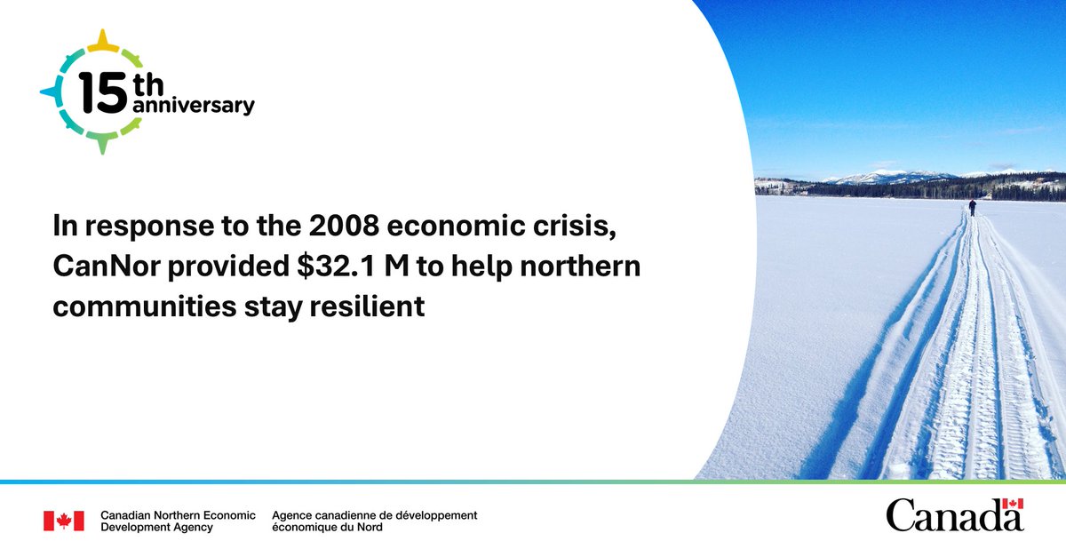 #TBT – Throughout its history, CanNor has served as a vital resource for businesses and organizations in the North, providing support during times of economic uncertainty. Find out more at cannor.gc.ca/eng/1723643782…