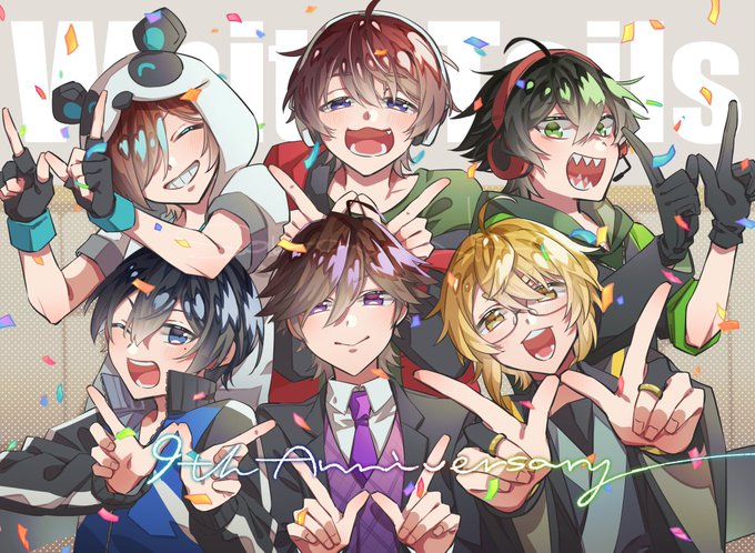 ずっっっっっっと大好きーーーーーー!!!!!!#ワイテルズ9周年 #しろっぽ