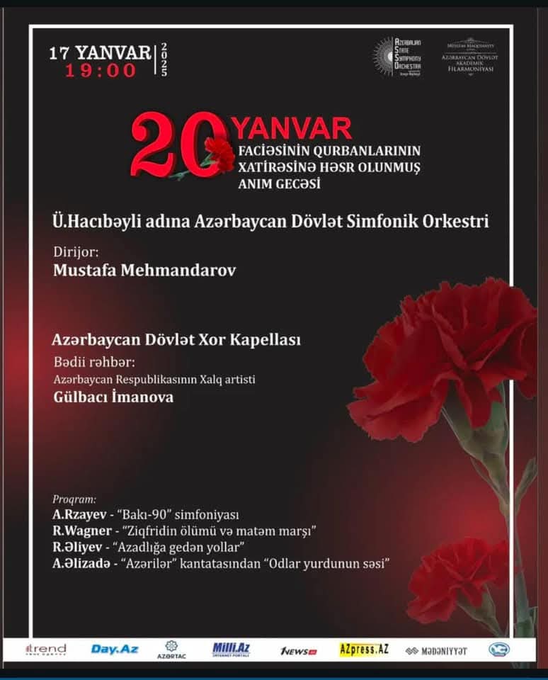 DreamMusic1991's tweet photo. Üzeyir Hacıbəyli adına Azərbaycan Dövlət Simfonik Orkestri

DİRİJOR: Mustafa Mehmandarov.

Giriş sərbəstdir.

#Azərbaycan #20Yanvar #20Januar #Azerbaijan #mədəniyyət #culture #dirijor #Dövlət  #Simfonik #orkestr https://t.co/ARdpbay2ZD