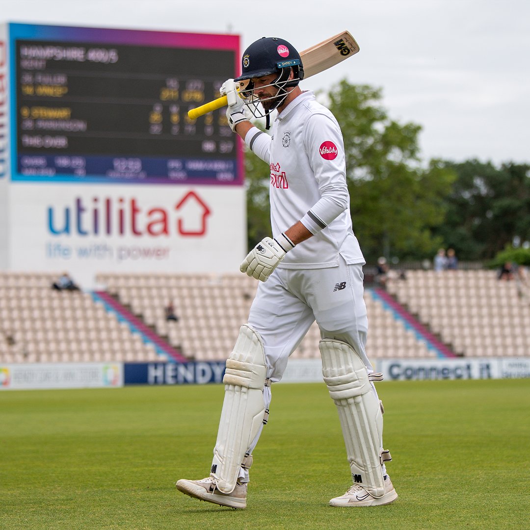 hantscricket's tweet photo. Don't cry because it's over.

Smile because it happened. https://t.co/TvGVV92tO1