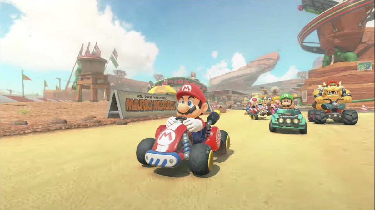 Mario Kart 8 2014 vs 2025 Martio Kart 9

I wonder why Nintendo is introducing their brand new Switch 2, which seems to mainly offer more power and same formula as Switch 1, with a long awaited game that looks almost exactly as its predecesor from 2014.

Cross-gen game, maybe? 🤔