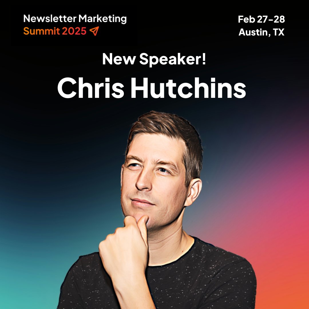 Matt McGarry (@jmatthewmcgarry) on Twitter photo NEW: <a href="/hutchins/">Chris Hutchins</a> will be speaking at Newsletter Marketing Summit!
Chris is the creator of All The Hacks, a top-ranked personal finance podcast (1M+ listeners) and newsletter.
He's been featured in The Tim Ferriss Show, New York Times, and Wall Street Journal.
Most NEW: <a href="/hutchins/">Chris Hutchins</a> will be speaking at Newsletter Marketing Summit!
Chris is the creator of All The Hacks, a top-ranked personal finance podcast (1M+ listeners) and newsletter.
He's been featured in The Tim Ferriss Show, New York Times, and Wall Street Journal.
Most