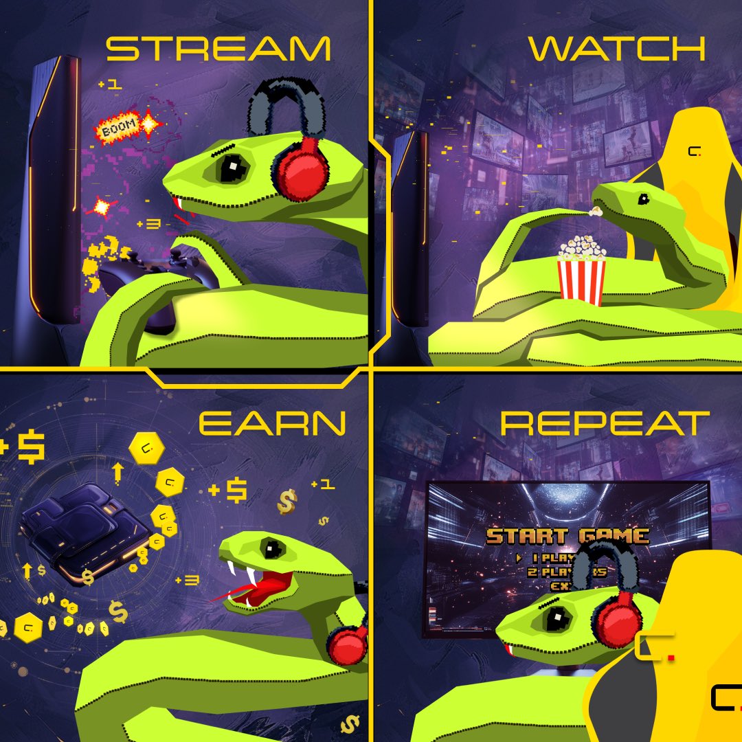 Sergio’s daily grind: 

Stream ✅
Watch  ✅
Earn  ✅
Repeat ✅

A solid plan for world domination. 🫡