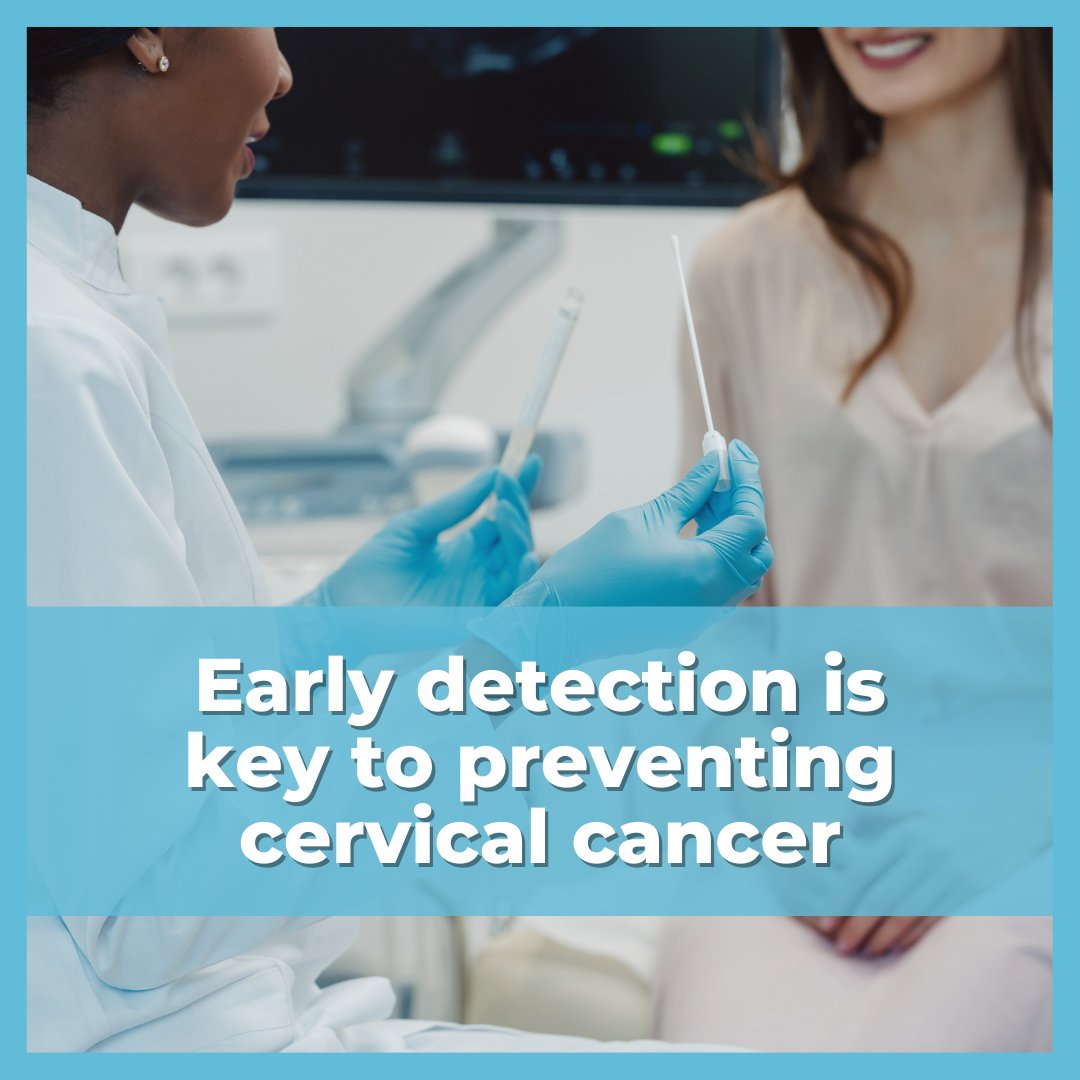 HPV can cause cell changes on the cervix. These changes may lead to cervical cancer if they aren’t found and treated. Regular screening tcan help find problems early and prevent cancer from developing. #cervicalcancer #paptest #HPVtest
#cancerprevention nccc-online.org