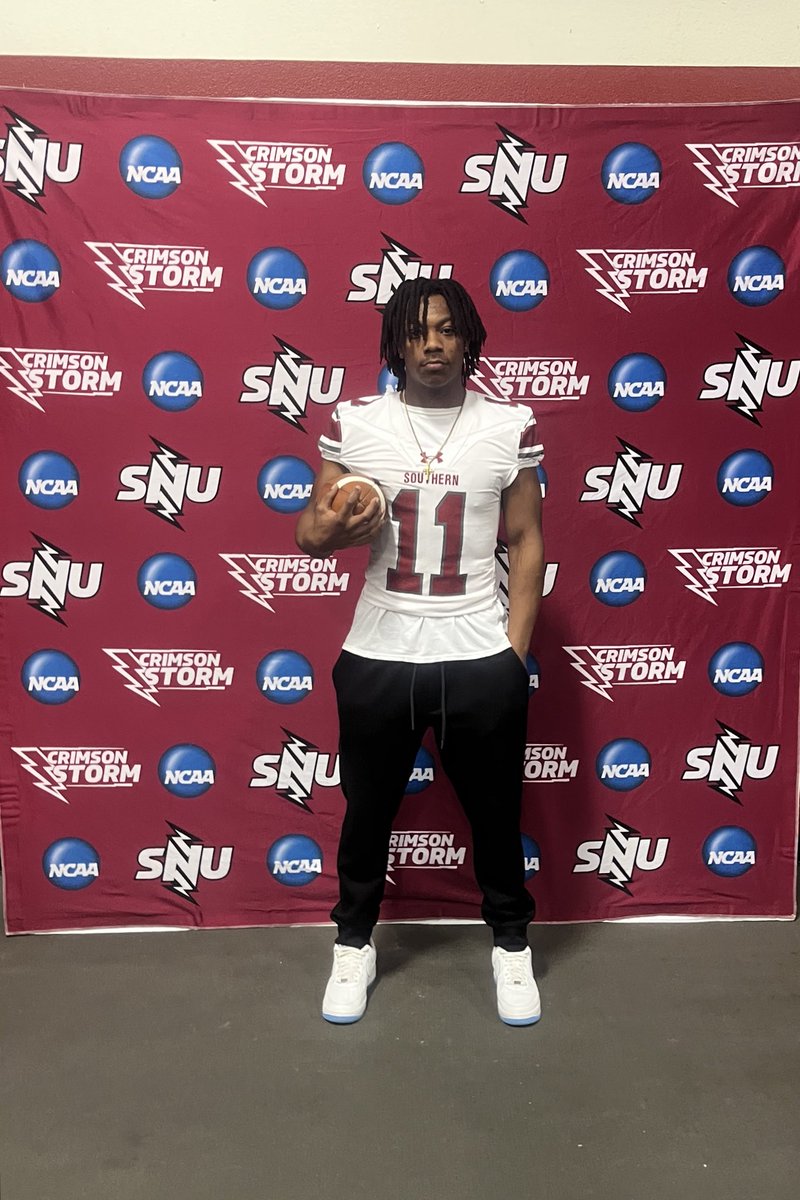 After a great visit at <a href="/SNUFootball/">SNU Football</a> and a great conversation with <a href="/Coach_Indy/">Indy Siehndel</a>. I am blessed to receive my 1st D2 offer!