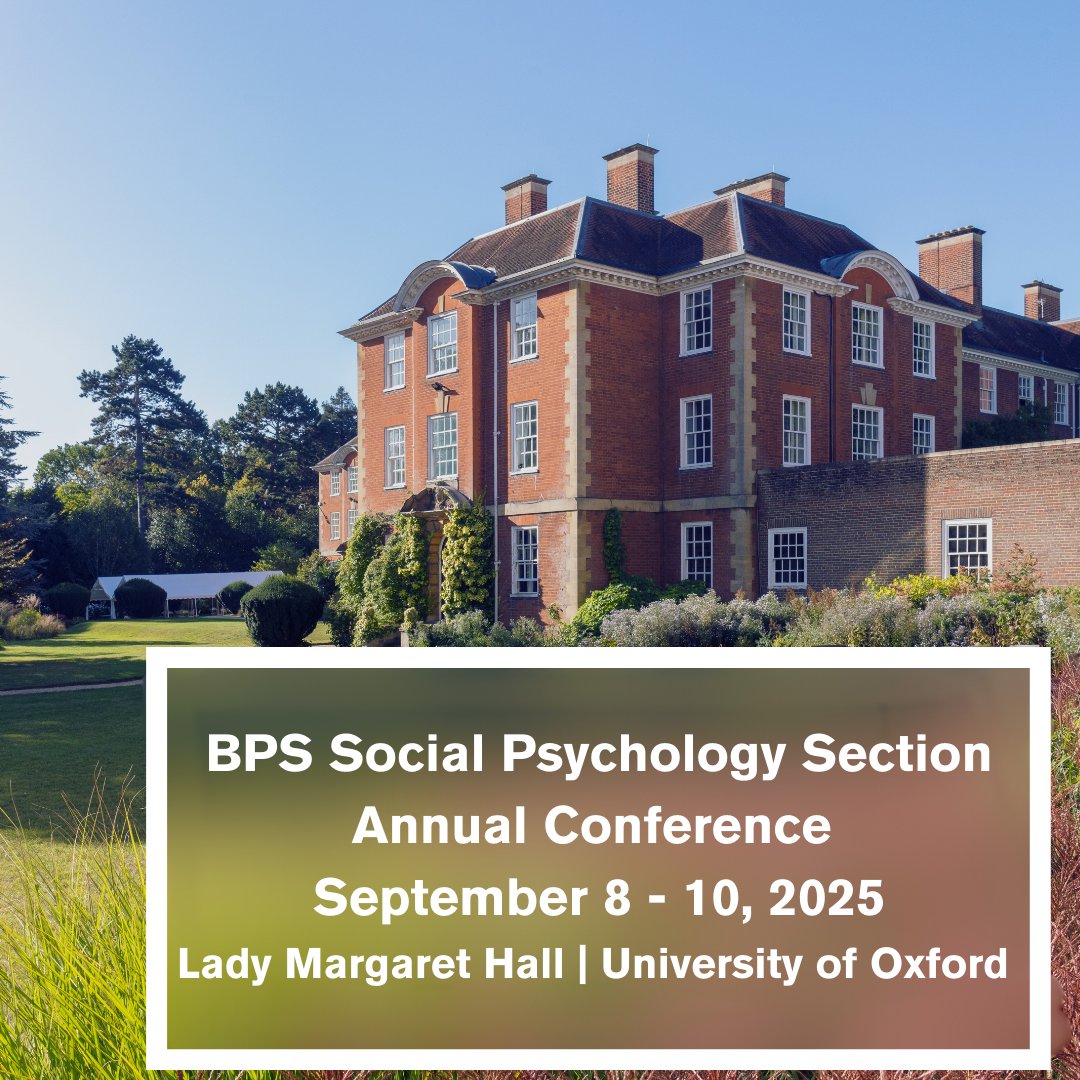Don't forget to save the date for the SPS 2025 Conference! 8-10 Sept 2025, University of Oxford.
Can't wait to see you all there -- Details to follow!

#spsconf2025
