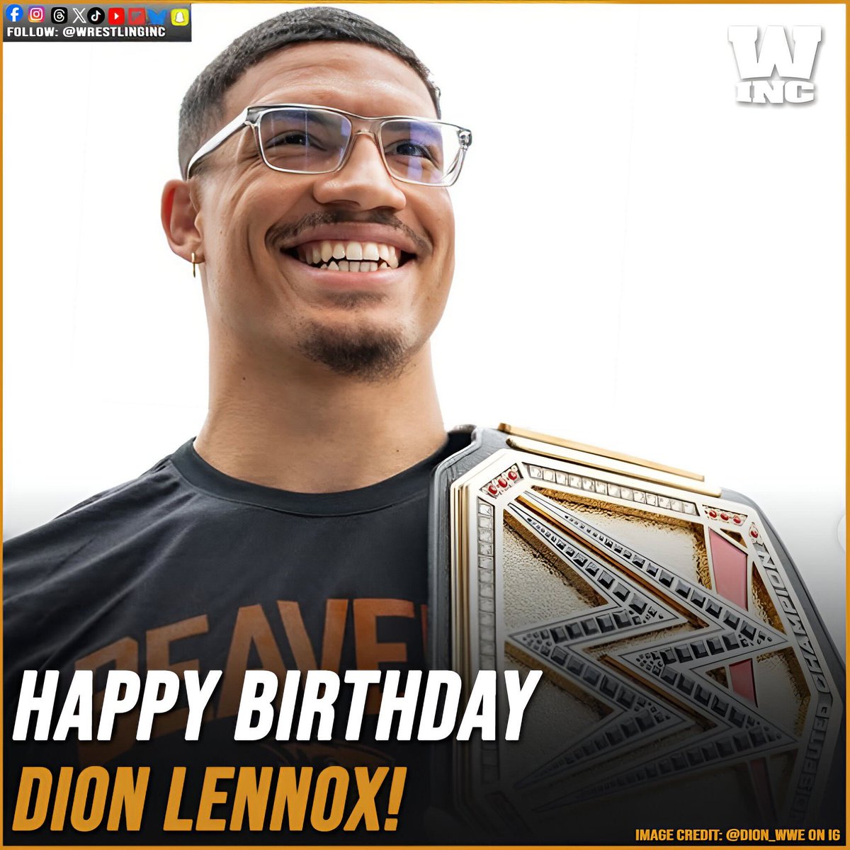 WrestlingInc's tweet image. Happy birthday to #WWENXT Superstar Dion Lennox! @DionLennoxWWE