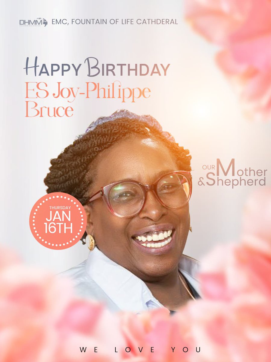 FOLCAyeduase's tweet photo. She’s our Pastor! She’s our Teacher! She’s our Friend! She’s our Mother! She’s Es Joy❤️❤️🎉🎉🎉🎉 https://t.co/rpACWRAnzb