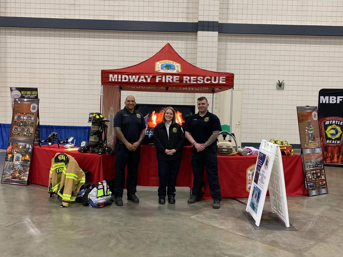 We are ready for day 2 of Pathways2Possibilities! This event was created to provide an interactive experience to help 8th graders link their passions to a paycheck. 

We truly can't wait to speak to and inspire those who are interested in a future career in the fire service.