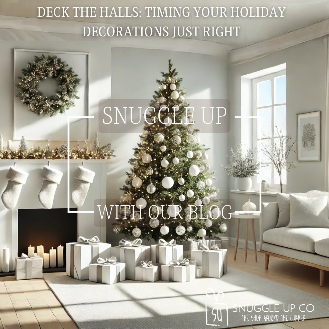 When's the right time to deck the halls? Check out our blog for tips on the best times to put up and take down your Christmas decorations, from traditions to personal choices! 

snuggleupco.com/blogs/snuggle-…

#HolidayDecor #ChristmasTips #SnuggleUpCo