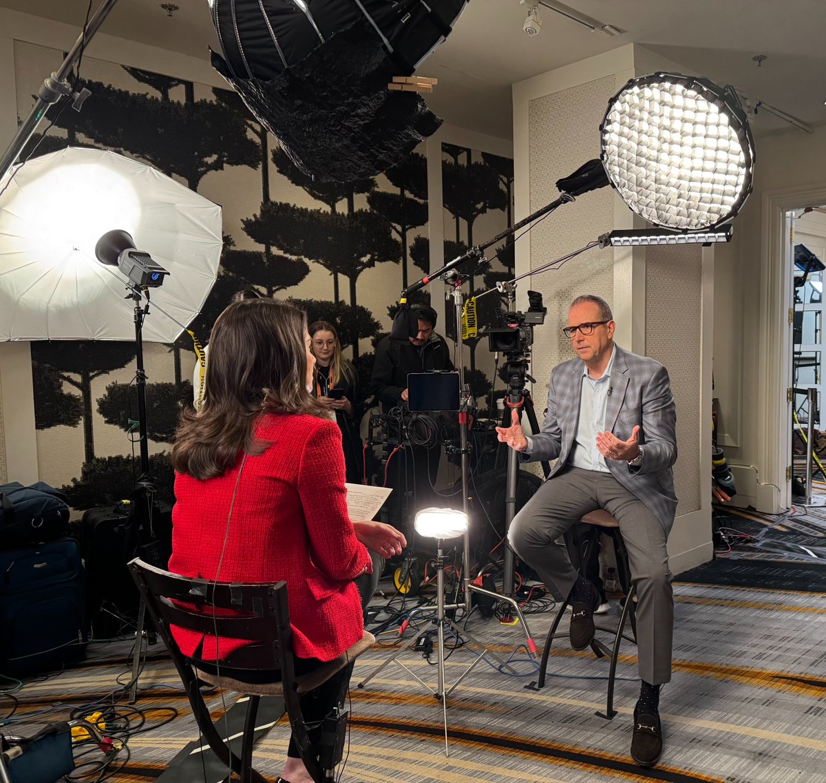 GE HealthCare (@gehealthcare) on Twitter photo At <a href="/jpmorgan/">J.P. Morgan</a>'s 43rd Annual Healthcare Conference!
Peter Arduini discussed one of our largest deals on <a href="/BloombergTV/">Bloomberg TV</a>, Brian Montgomery shared spin-off and M&A insights, and Jay Saccaro shared growth strategy perspectives.
#JPM25 #MedTech At <a href="/jpmorgan/">J.P. Morgan</a>'s 43rd Annual Healthcare Conference!
Peter Arduini discussed one of our largest deals on <a href="/BloombergTV/">Bloomberg TV</a>, Brian Montgomery shared spin-off and M&A insights, and Jay Saccaro shared growth strategy perspectives.
#JPM25 #MedTech