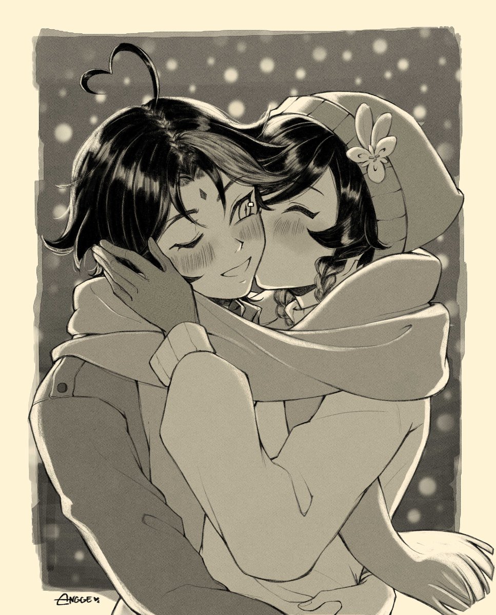 snowy kiss ☃️

#xiaoven 