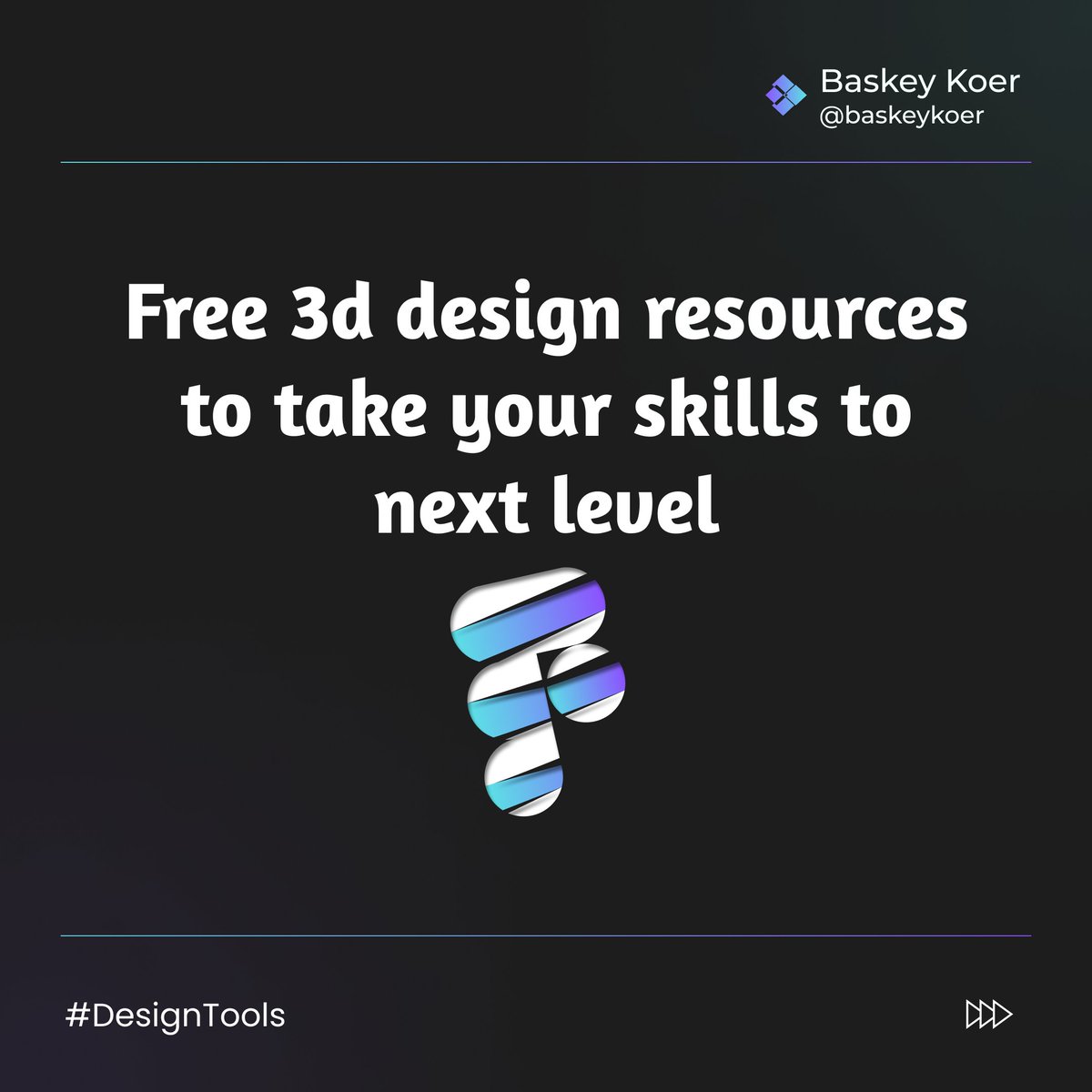baskeykoer's tweet image. Free 3D resources to elevate your designs!
#koer #designtips #figmatips #resources