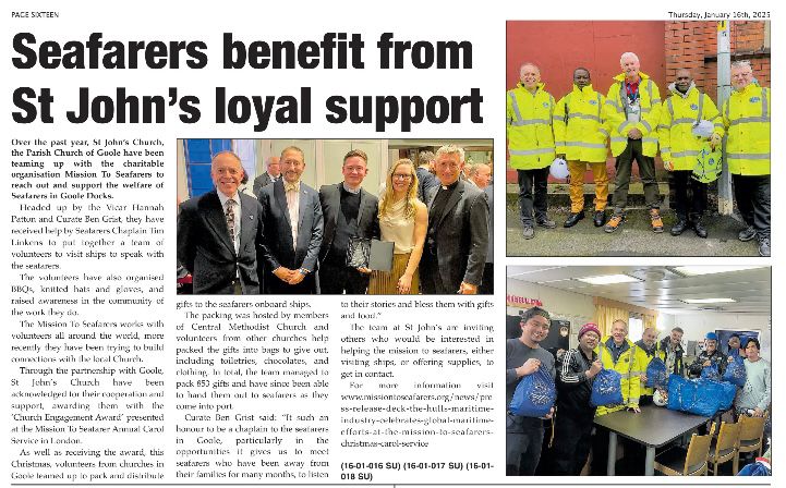 St John’s Goole tweet media