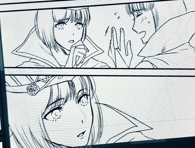 大した漫画じゃないんだけど作画〜〜〜〜〜〜ウギ〜〜〜〜〜〜ってなってて全然終わらないもうしばらく描いてきます🥹 