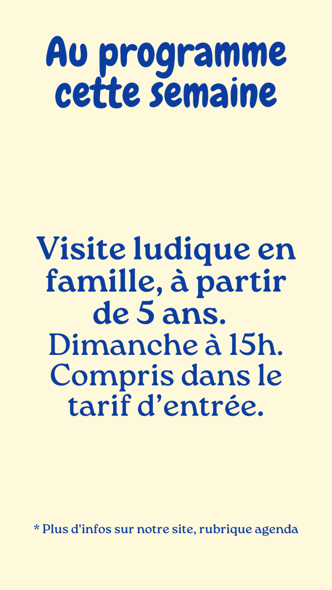 La programmation de la semaine au Mrac ! #exposition #mracserignan #musée #art #artcontemporain #serignan #occitanie #visiteenfamille