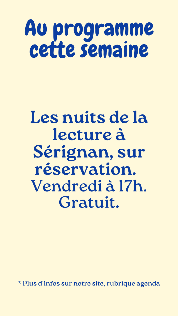 La programmation de la semaine au Mrac ! #exposition #mracserignan #musée #art #artcontemporain #serignan #occitanie #visiteenfamille