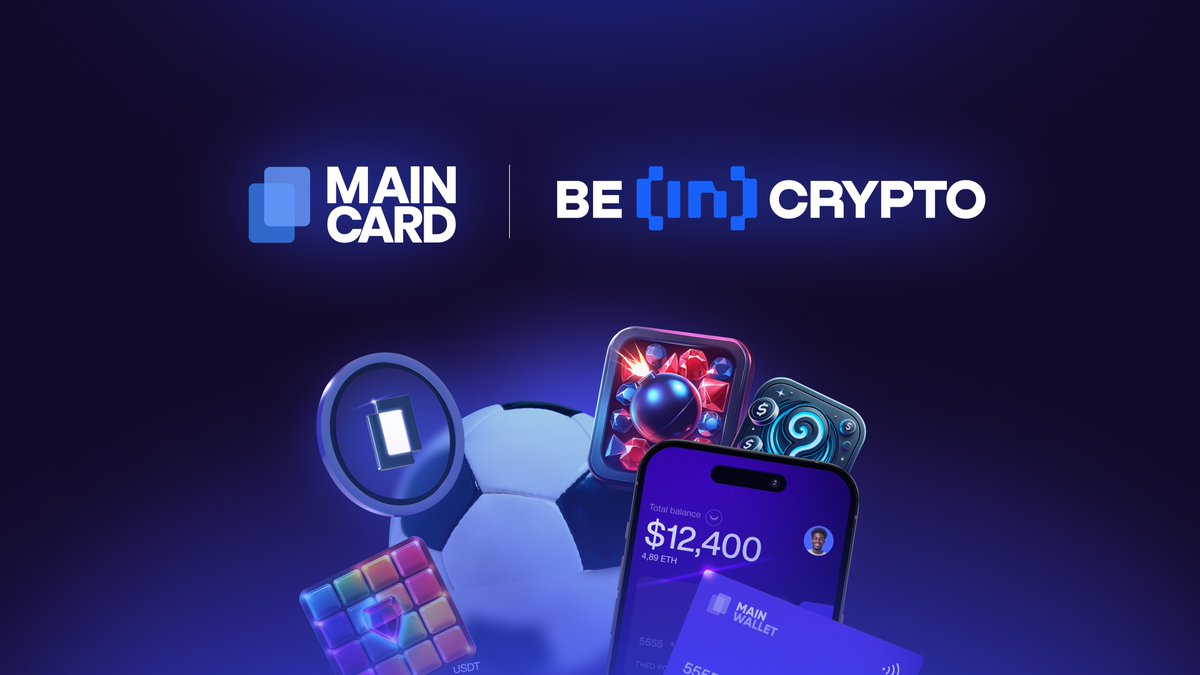 maincard_io's tweet photo. 🎉 Big news, Maincard community! We’re proud to be featured on @beincrypto, a top resource in the crypto world!  Check out how we’re shaping the future of crypto payments in iGaming: https://t.co/7wCFiN5dSb https://t.co/tyXe8QOrsH
