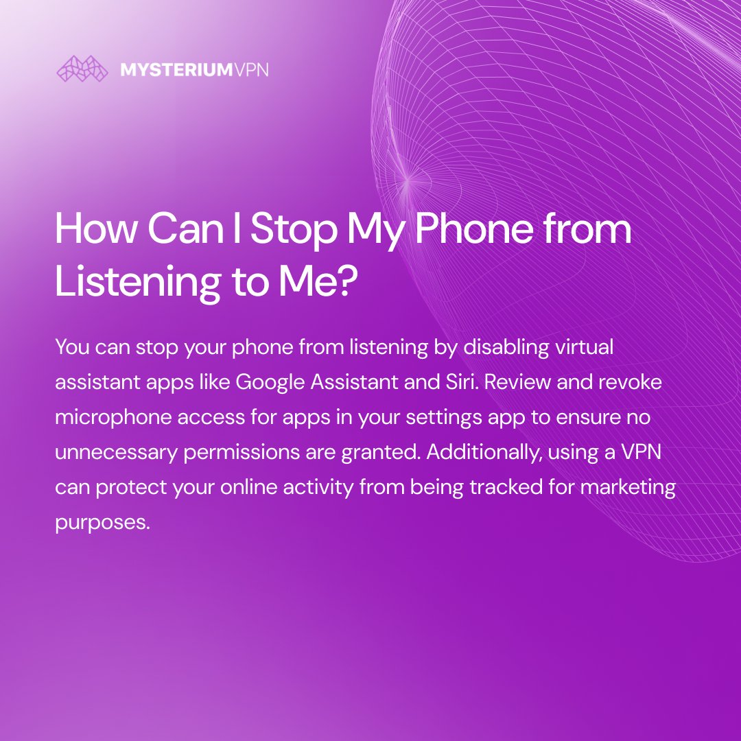 Ever wondered if your phone is eavesdropping on your conversations? 🎧
While it may not be actively listening, data from your online activity and app usage can lead to eerily accurate targeted ads. 
Stay vigilant and take control of your digital privacy 🔓
Learn more: