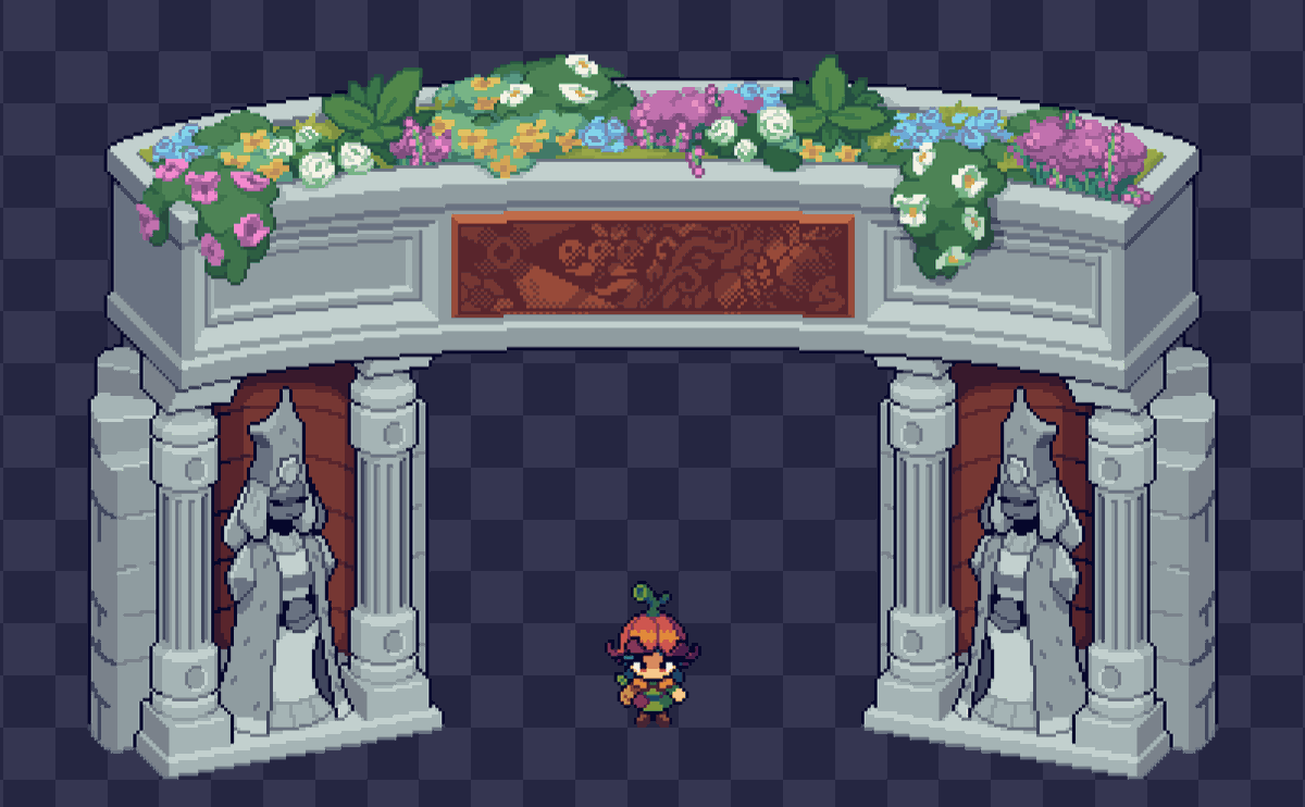 Arch I've been working on for <a href="/IntronDigital/">Intron Digital (Etienne) 🎮</a>  

#pixelart #ドット絵