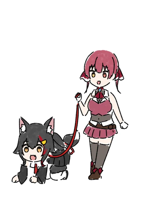 #ノーパン海賊とノーパン健康法狼 