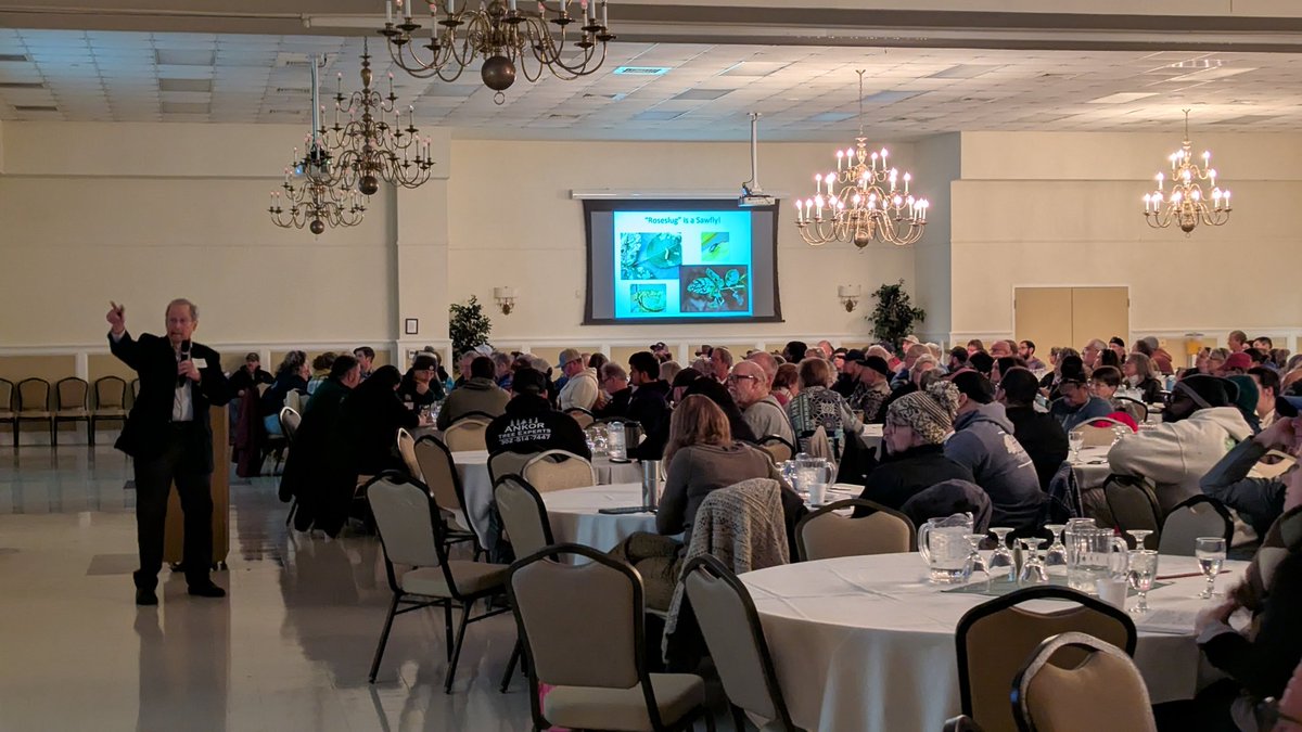 Dan Potter is a "retired" industry legend who was one of my favorite teachers and mentors during my undergrad at UK. He made learning about insects fun! He hasn't lost a beat! Still witty and funny as ever and a pleasure to have him speak in DE.