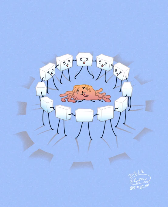 ※エモジノコのハウルパロのパロ
