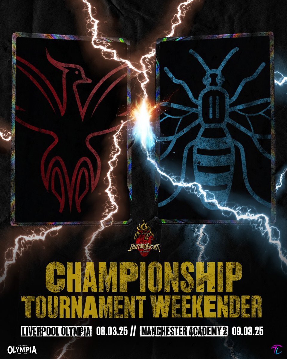 Ticketline (@ticketline) on Twitter photo 🤩You don't want to miss this!🤩
🎫<a href="/burningheartpw/">Burning Heart Pro Wrestling</a> Championship Tournament Weekender
🗓️8th-9th March 2025
📍<a href="/LpoolOlympia/">Liverpool Olympia</a> & <a href="/MancAcademy/">Manchester Academy🐝</a>
🔗l8r.it/3jhd 🤩You don't want to miss this!🤩
🎫<a href="/burningheartpw/">Burning Heart Pro Wrestling</a> Championship Tournament Weekender
🗓️8th-9th March 2025
📍<a href="/LpoolOlympia/">Liverpool Olympia</a> & <a href="/MancAcademy/">Manchester Academy🐝</a>
🔗l8r.it/3jhd
