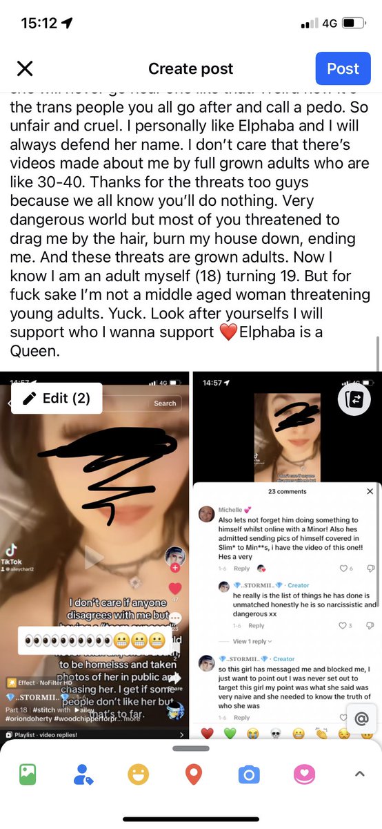 aileycharll's tweet photo. @ElphabaDoherty  I will defend HER! HER. Hate me, find me all you want even post me I don’t care I am not ashamed of who I support. https://t.co/raITZDsM6K
