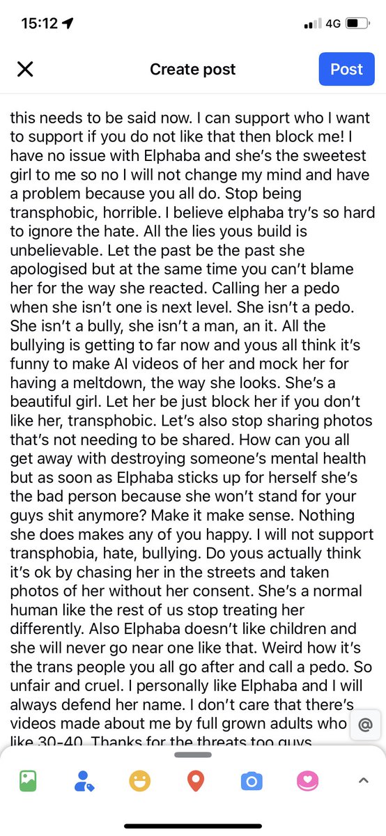 aileycharll's tweet photo. @ElphabaDoherty  I will defend HER! HER. Hate me, find me all you want even post me I don’t care I am not ashamed of who I support. https://t.co/raITZDsM6K