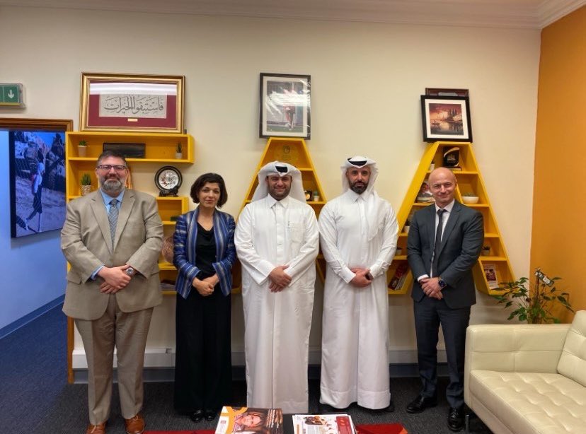 In Qatar to discuss continued support for education opportunities for Afghans, particularly women and girls. Grateful for the excellent partnership in the last 3 years.